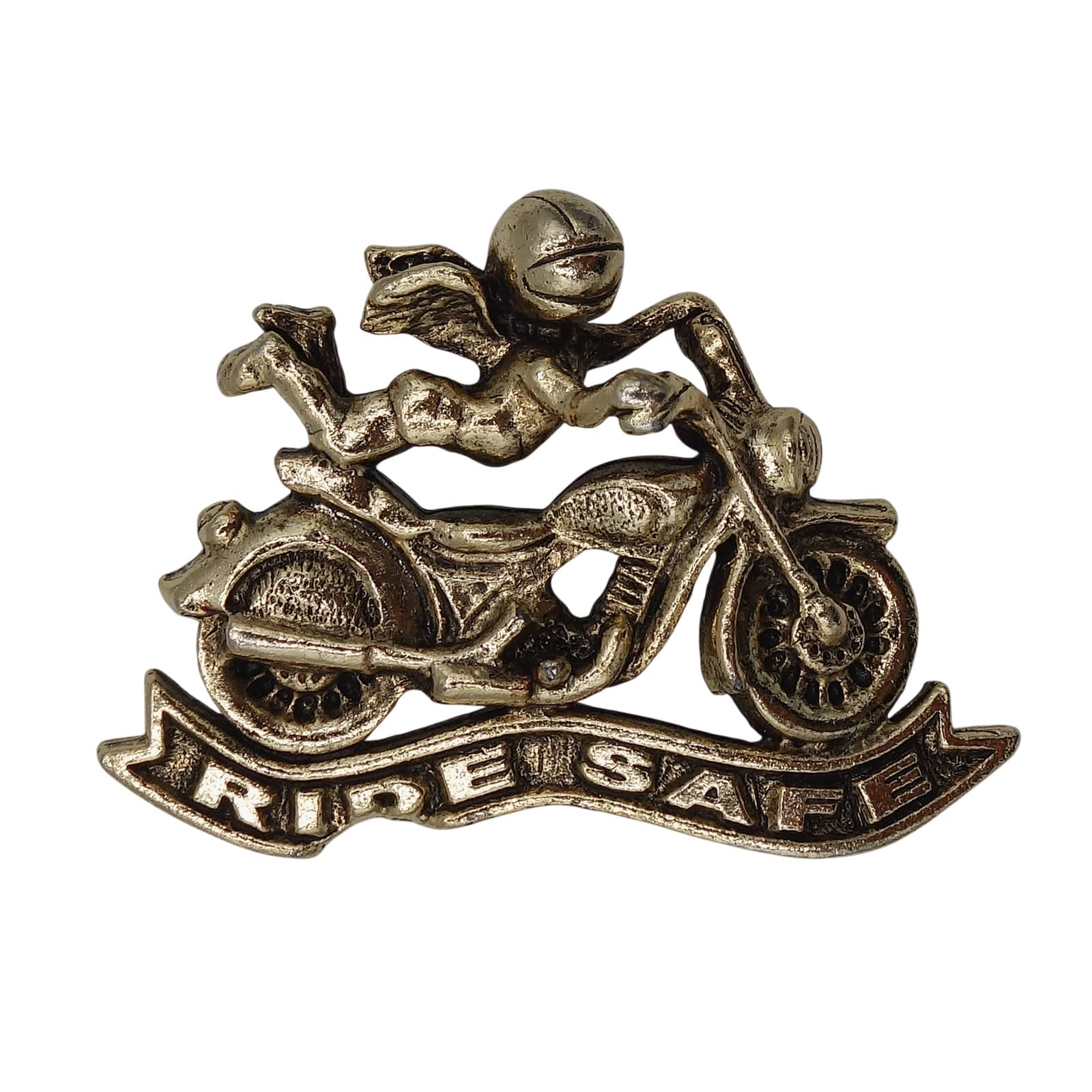 CAMCO バイクに乗った天使 ピンズ RIDE SAFE