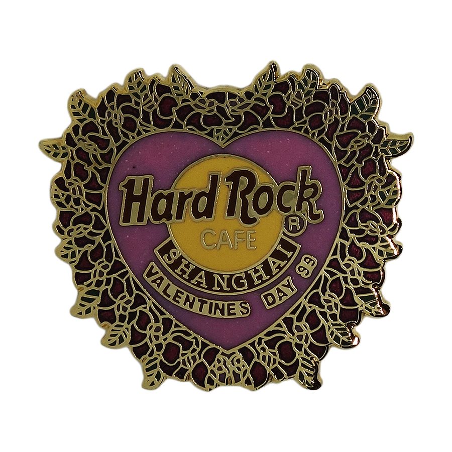 Hard Rock CAFE バレンタイン ハート ブローチ ハードロックカフェ SHANGHAI