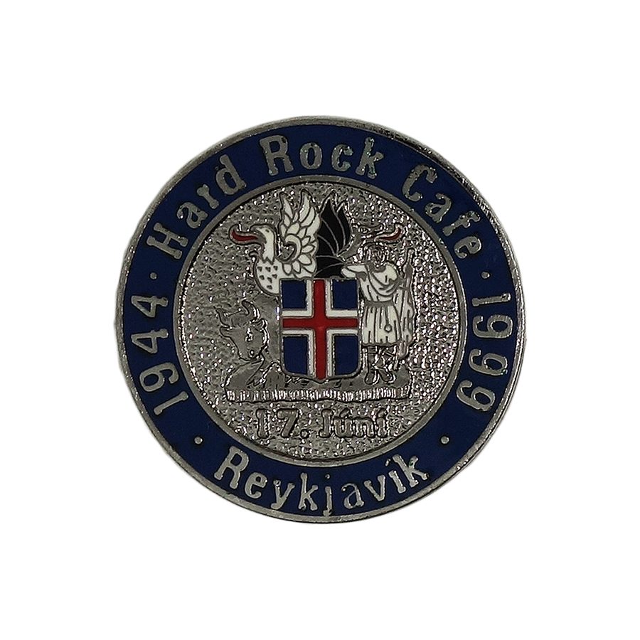 Hard Rock CAFE ブローチ ハードロックカフェ Reykjavik アイスランド