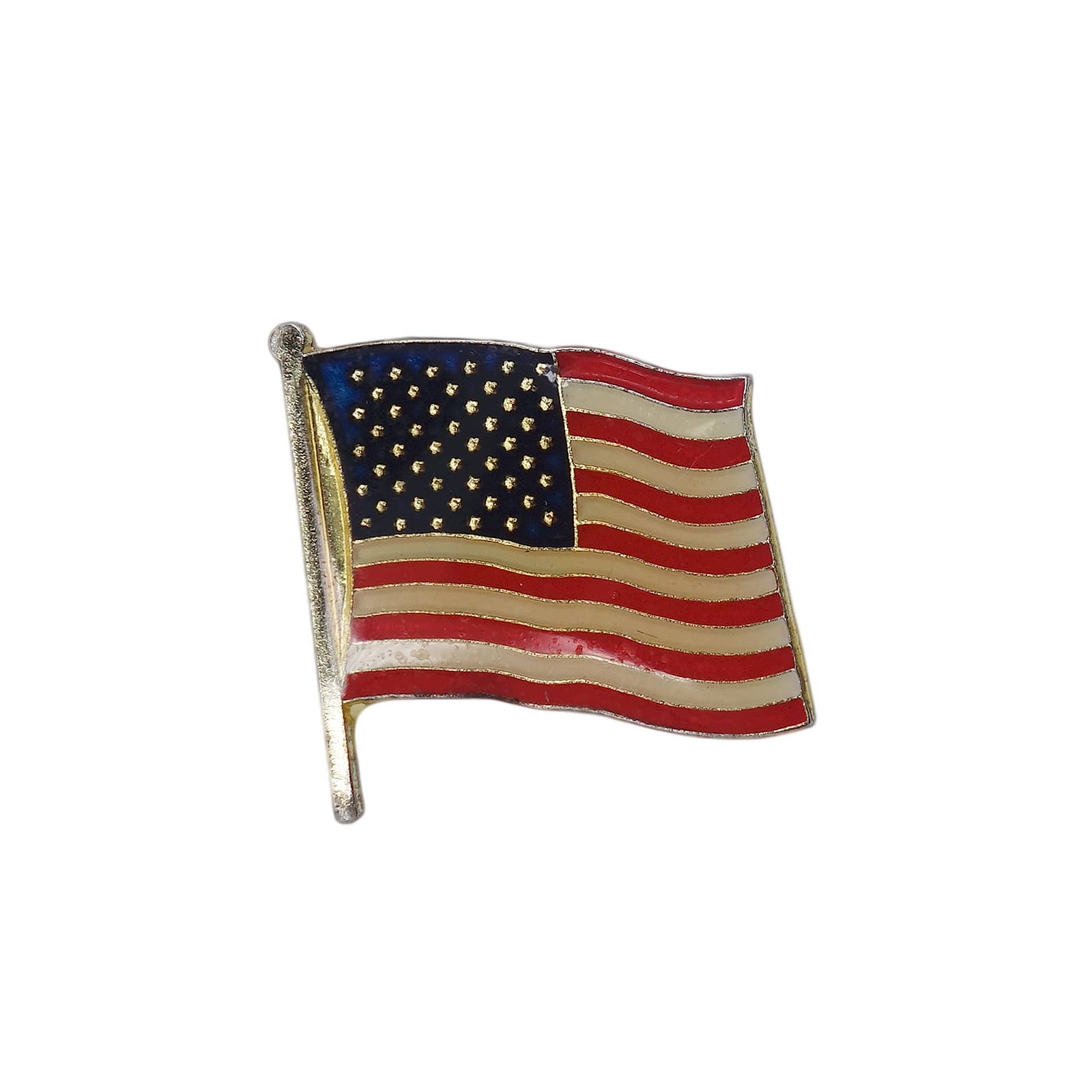 星条旗 ピンズ USA国旗 留め具付き