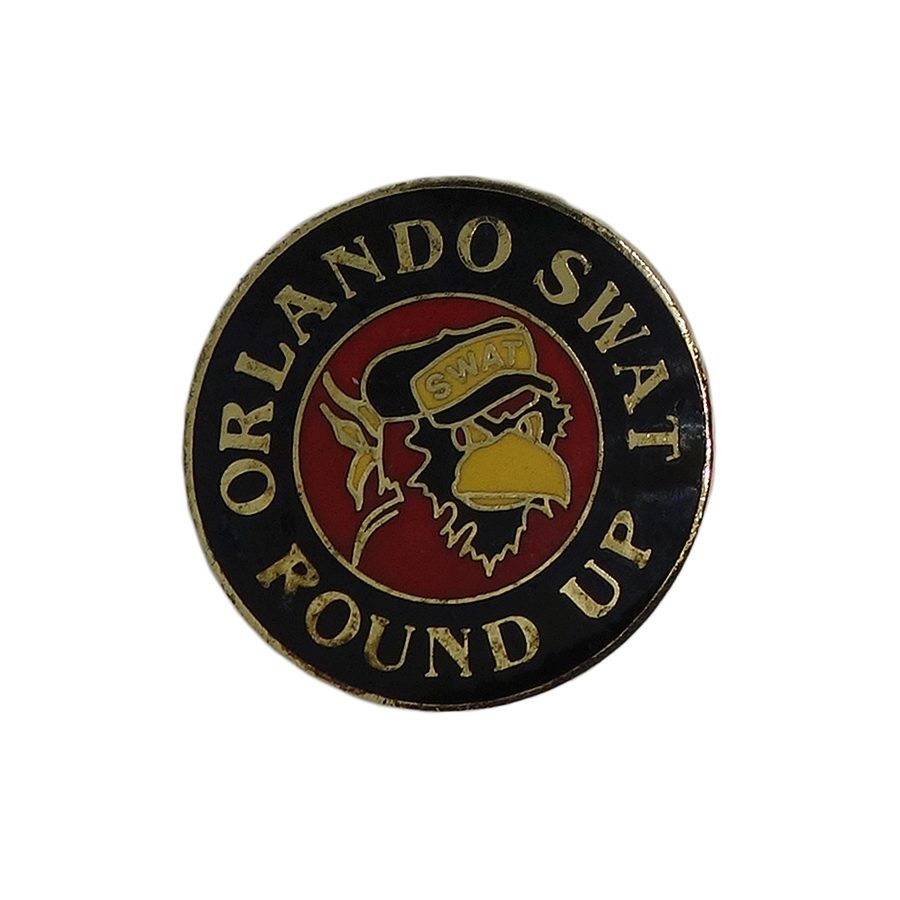 ORLANDO SWAT ROUND UP ピンズ 留め具付き