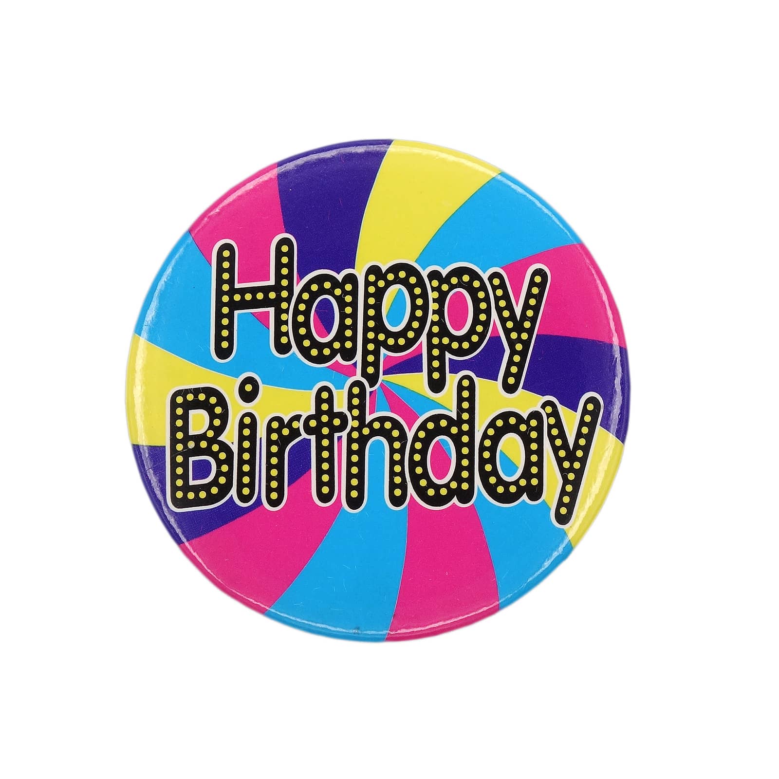 HAPPY BIRTHDAY  缶バッジ バッチ 誕生日