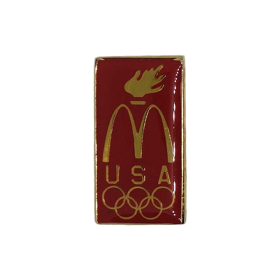 オリンピック×マクドナルド ピンズ USA 五輪 McDonald's