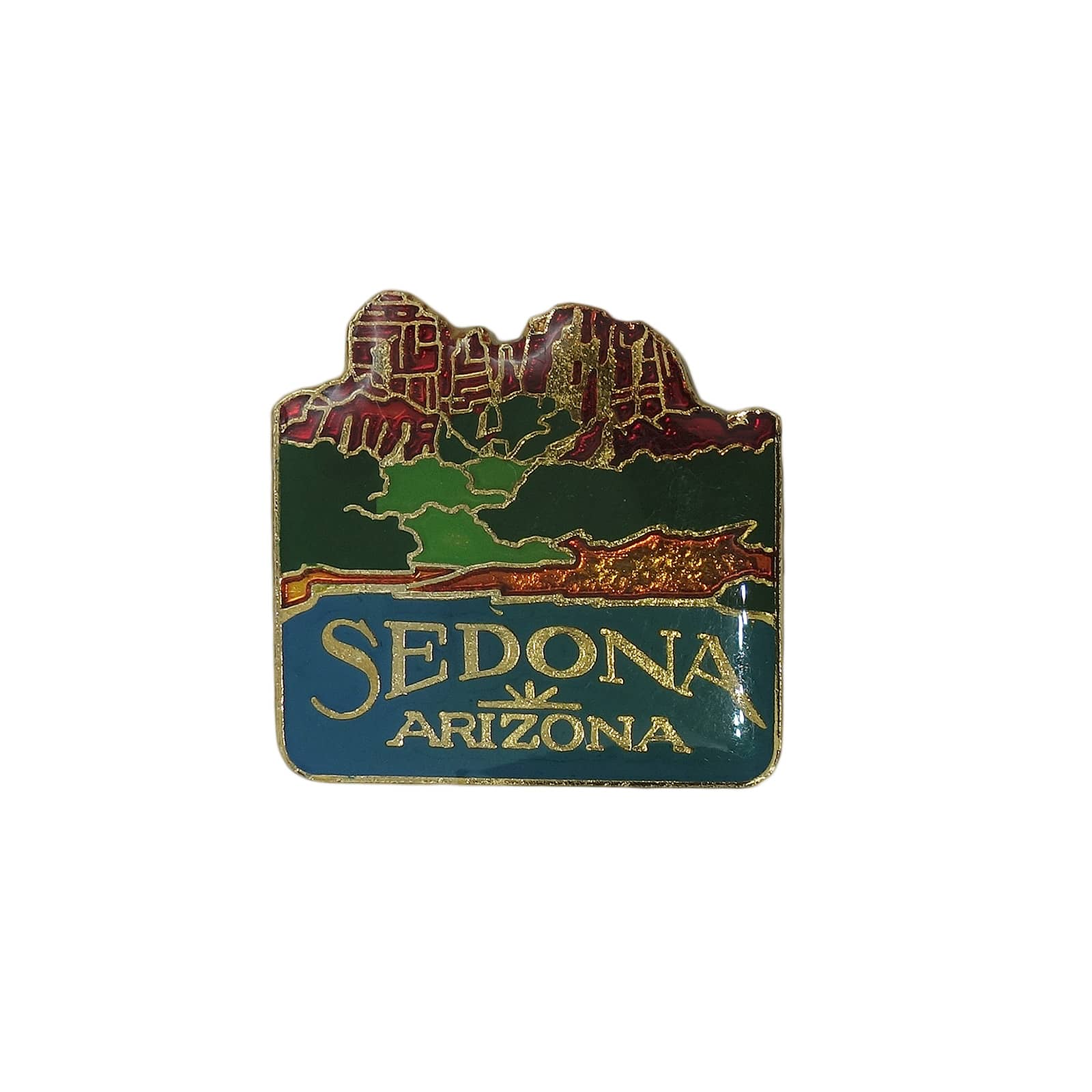 SEDONA ARIZONA ピンズ アリゾナ州 セドナ 留め具付き