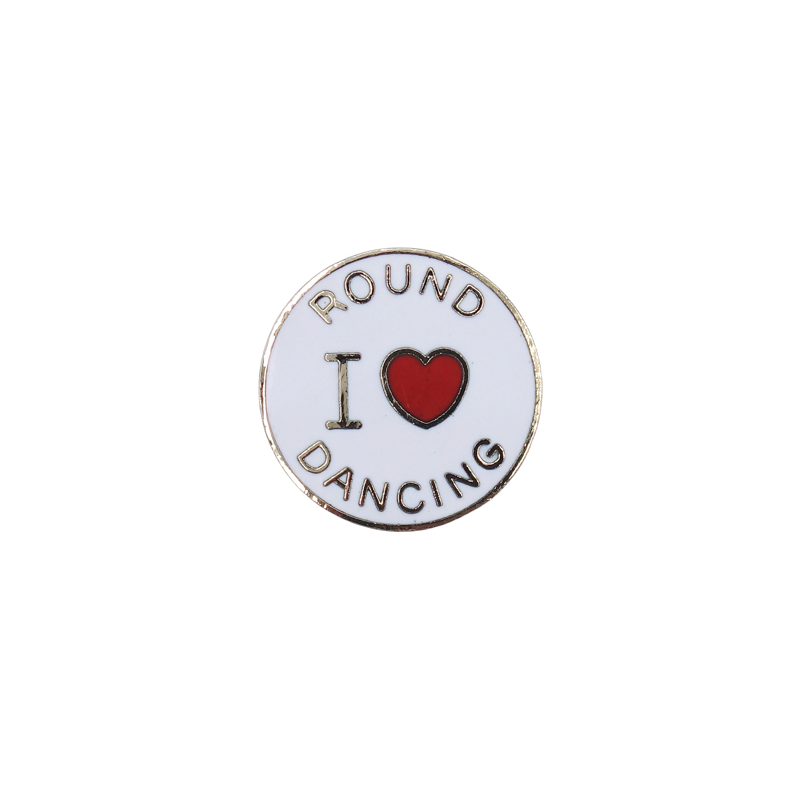 I LOVE ROUND DANCING ピンズ