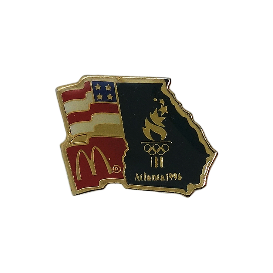 1996年 アトランタオリンピック×マクドナルド ピンズ 五輪 McDonald's 星条旗