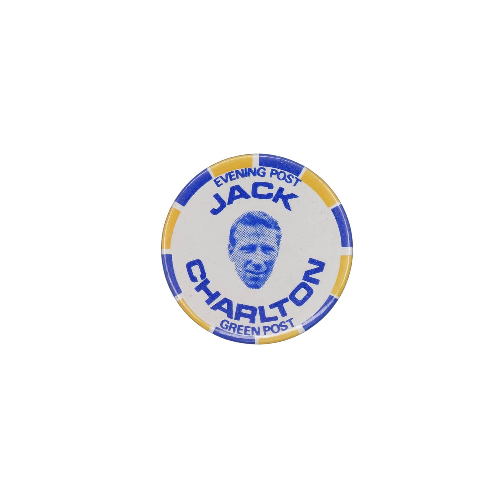 JACK CHARLTON ジャック・チャールトン 缶バッジ バッチ 元サッカー選手