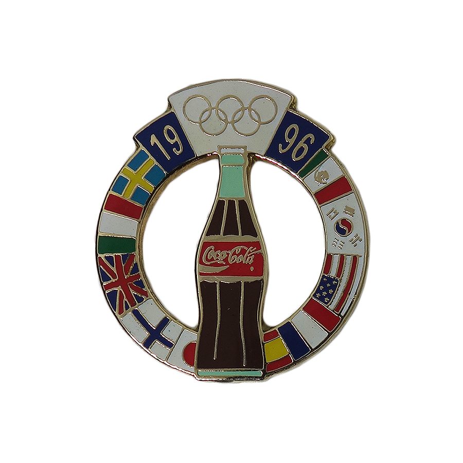 1996年 アトランタオリンピック×コカコーラ ピンズ 五輪 Coca Cola 国旗