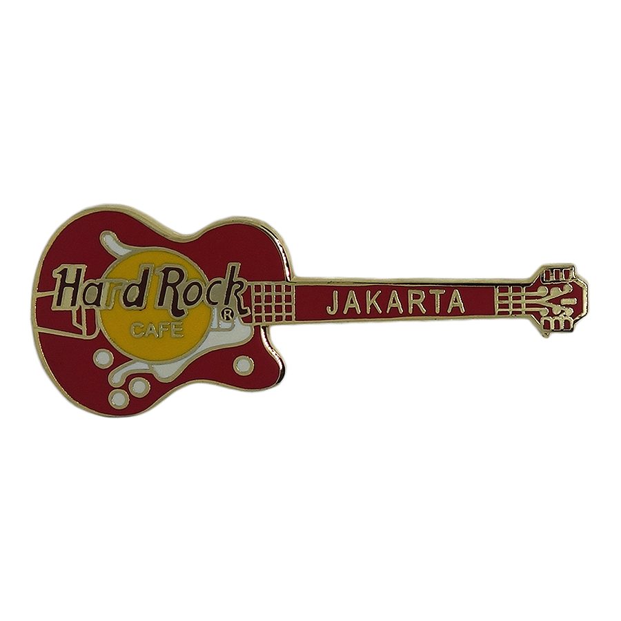 Hard Rock CAFE ギター ブローチ ハードロックカフェ JAKARTA
