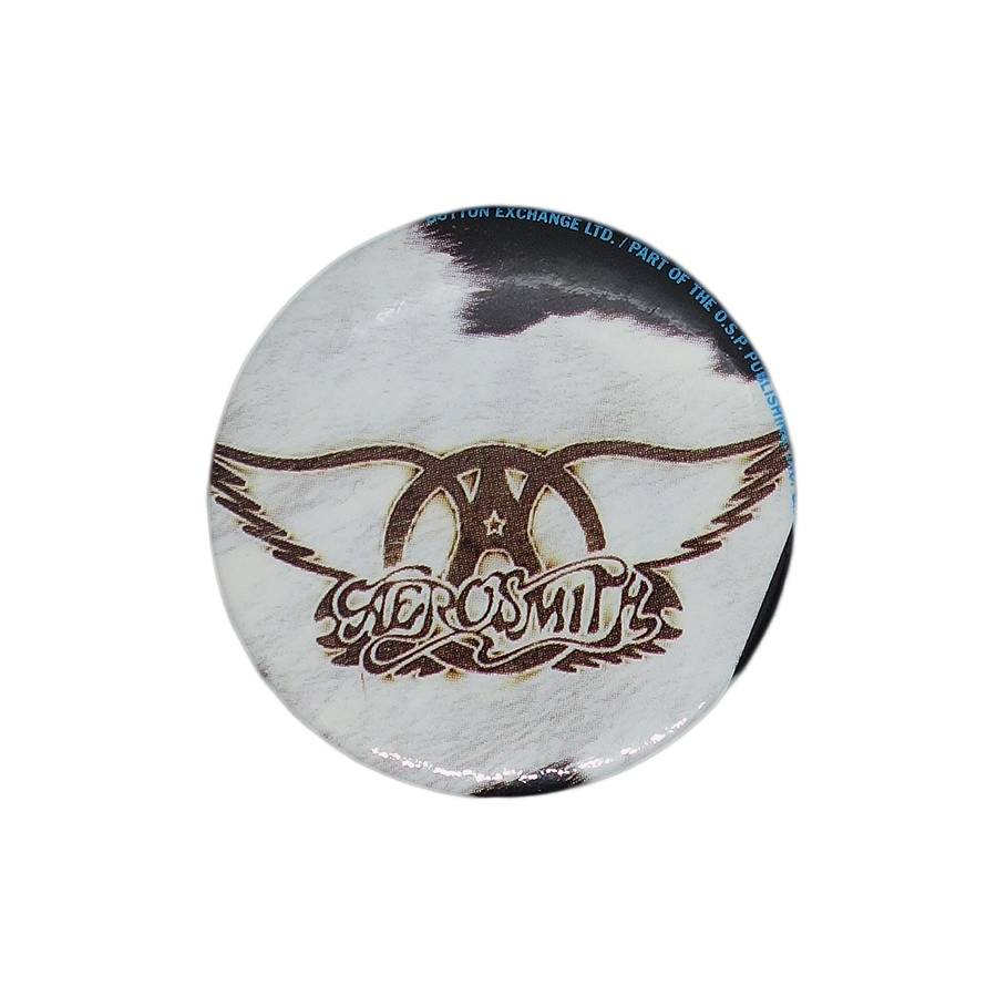 AEROSMITH エアロスミス 缶バッジ バッチ ロックバンド