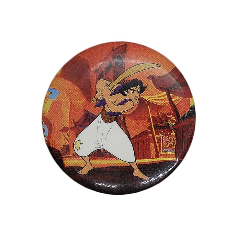 Disney アラジン 缶バッジ バッチ Aladdin ディズニーアニメ