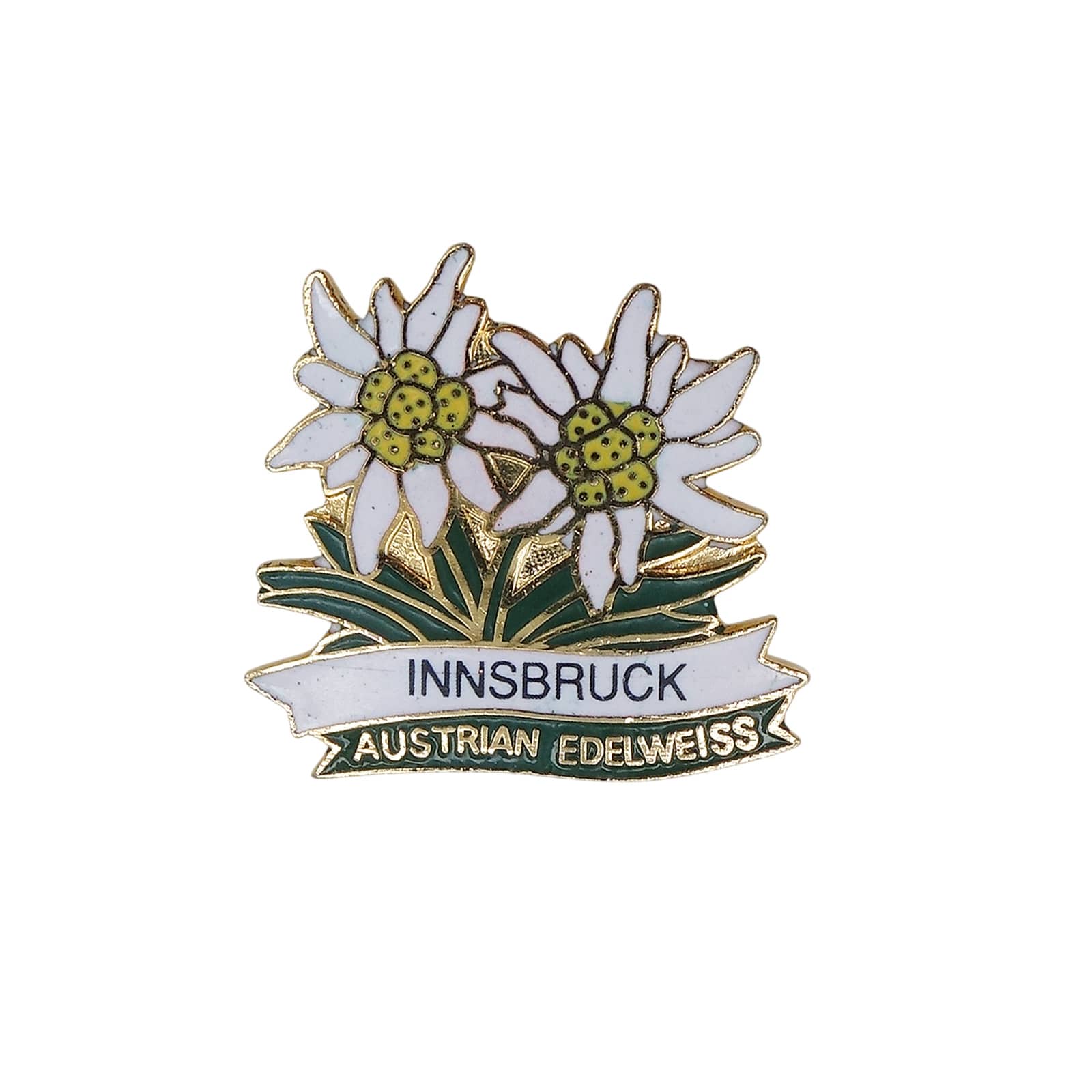INNSBRUCK オーストリア インスブルック ピンズ 花 エーデルワイス