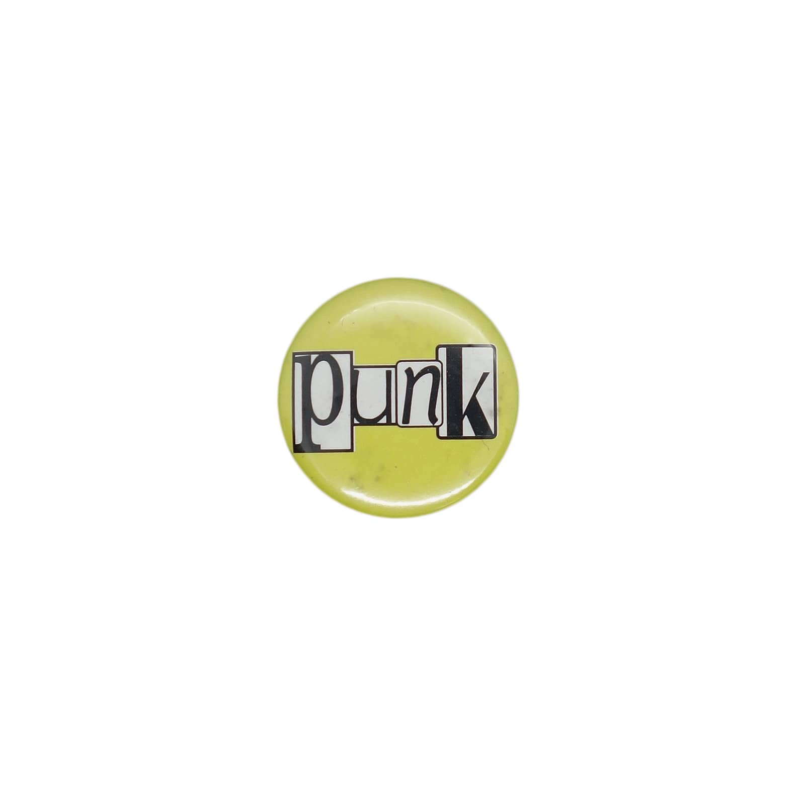 PUNK パンク 缶バッチ バッチ 英語 文字 レトロ