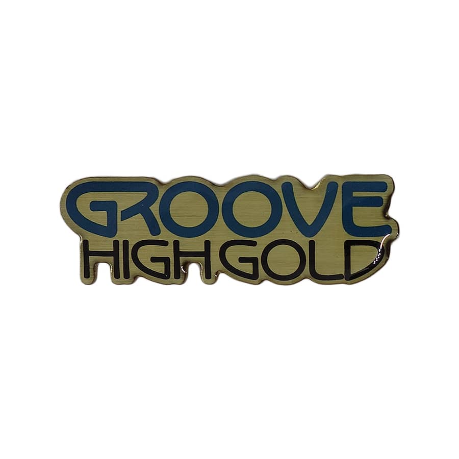 GROOVE HIGHGOLD ピンズ 留め具付き