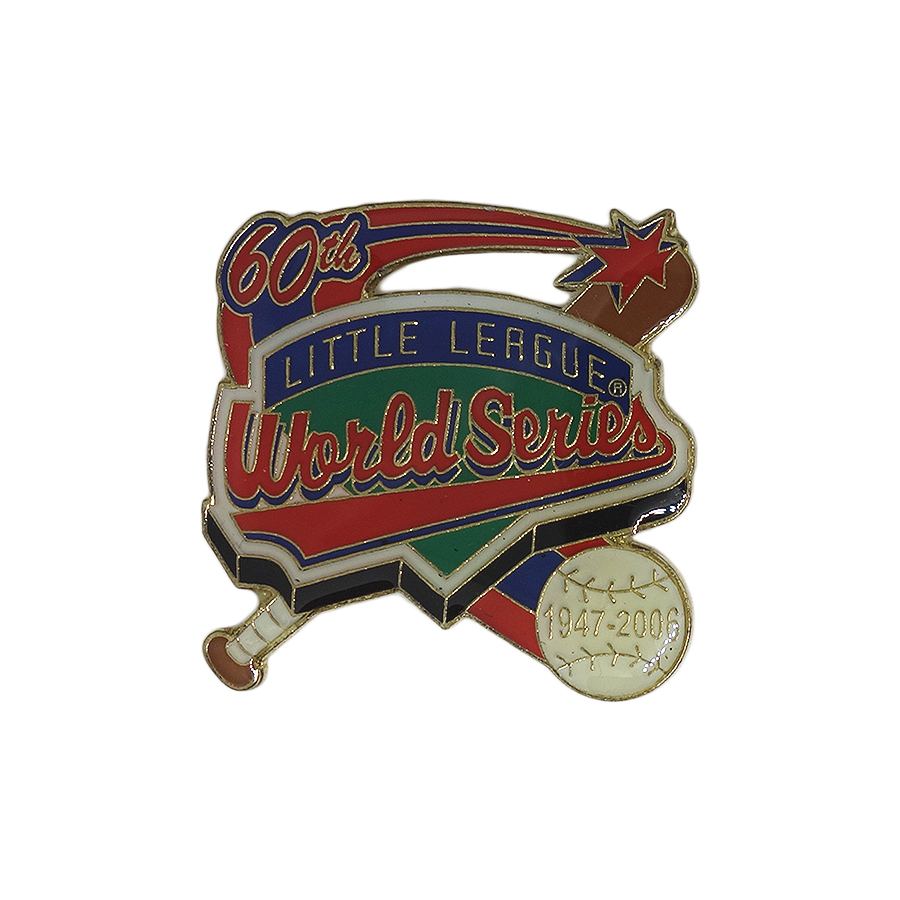 60th LITTLE LEAGUE World Series ピンズ 野球 留め具付き