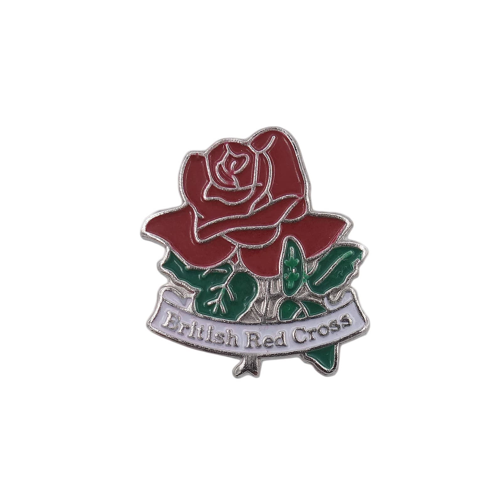 British Red Cross 薔薇 ピンズ 英国赤十字社