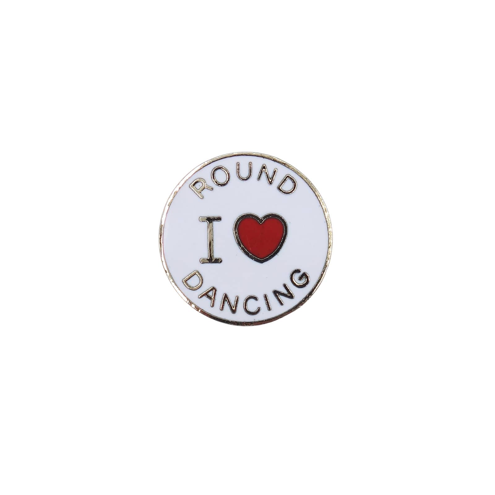 I LOVE ROUND DANCING ピンズ