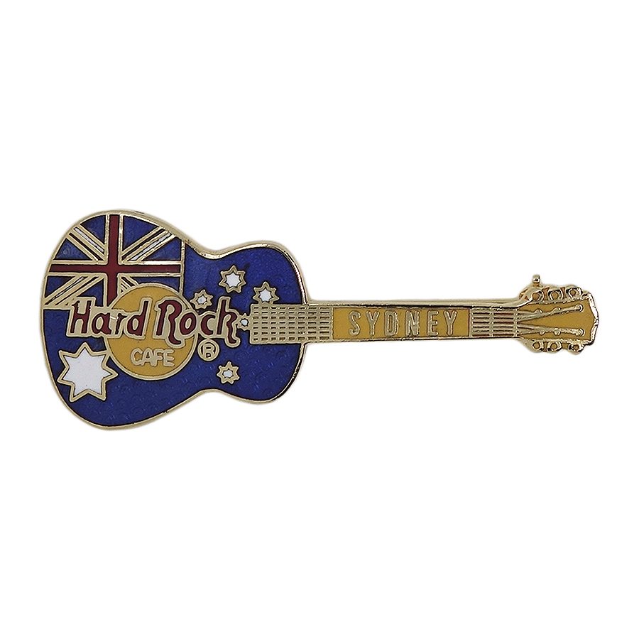 Hard Rock CAFE ギター ブローチ ハードロックカフェ SYDNEY