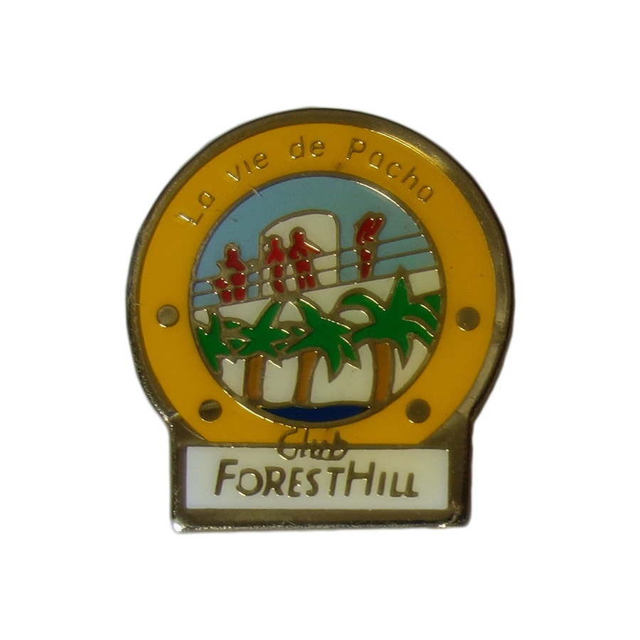 ピンズ Club FORESTHILL フィットネスクラブ 留め具付き