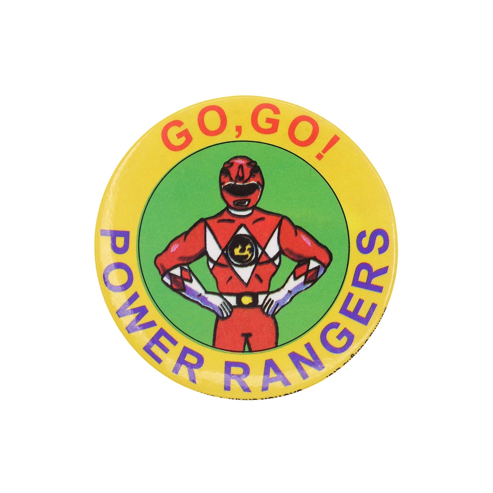 GO, GO! POWER RANGERS パワーレンジャー 缶バッジ バッチ