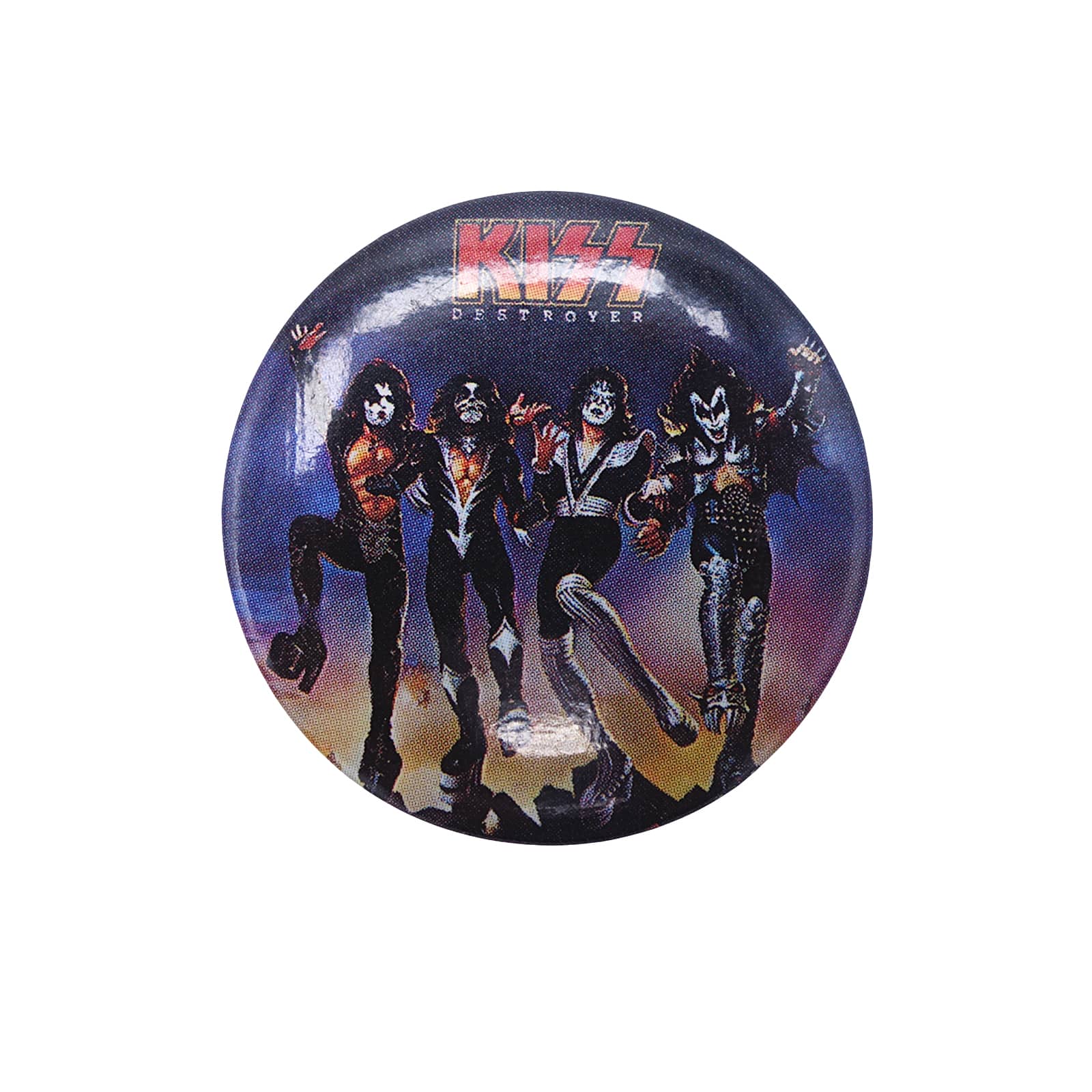 KISS キッス 缶バッジ バッチ ハードロックバンド 1992
