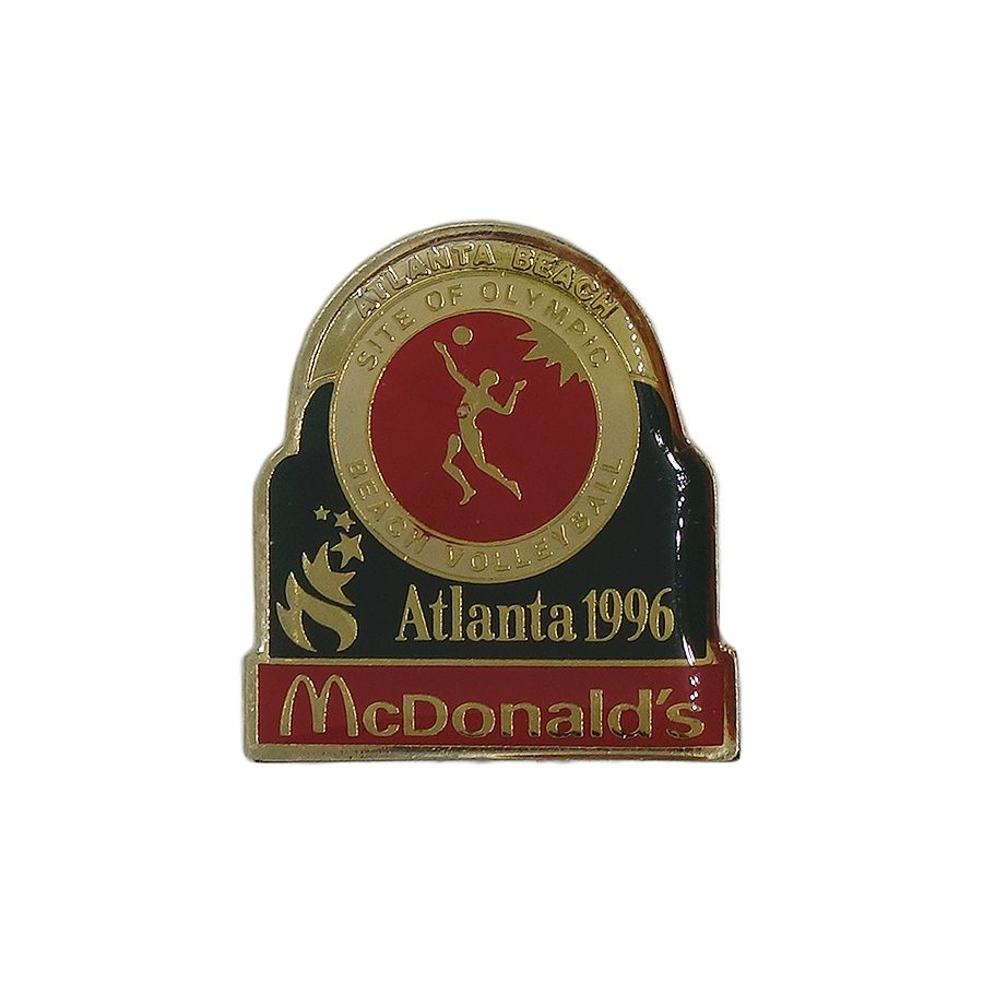 1996年 アトランタオリンピック×マクドナルド ピンズ 五輪 McDonald's ビーチバレー