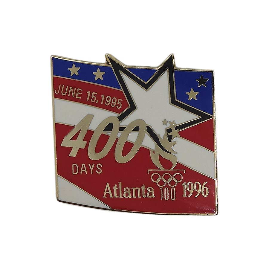 1996年 アトランタオリンピック 400DAYS ピンズ 五輪 JUNE 15,1995