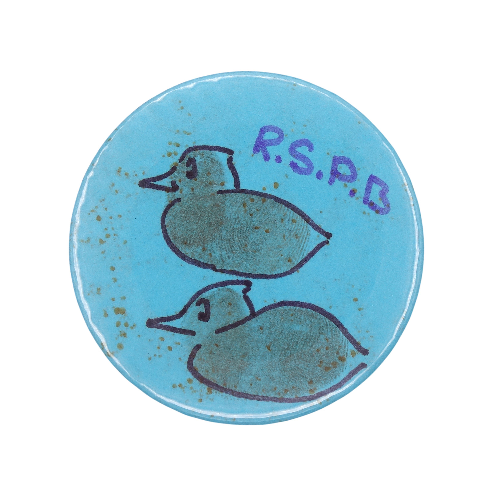 RSPB 英国王立鳥類保護協会 缶バッジ バッチ