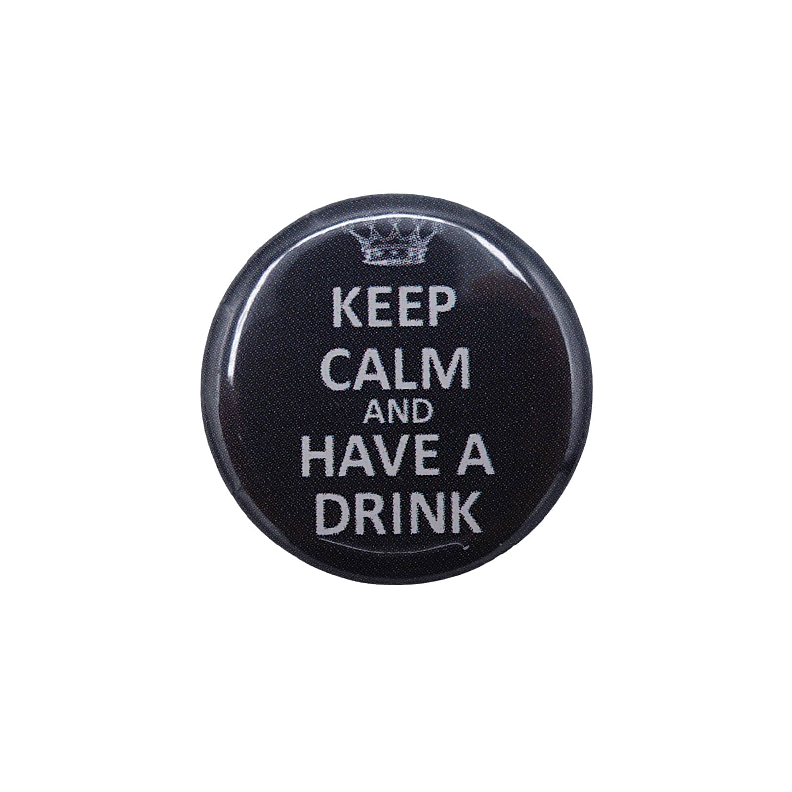 KEEP CALM AND HAVE A DRINK 缶バッジ バッチ