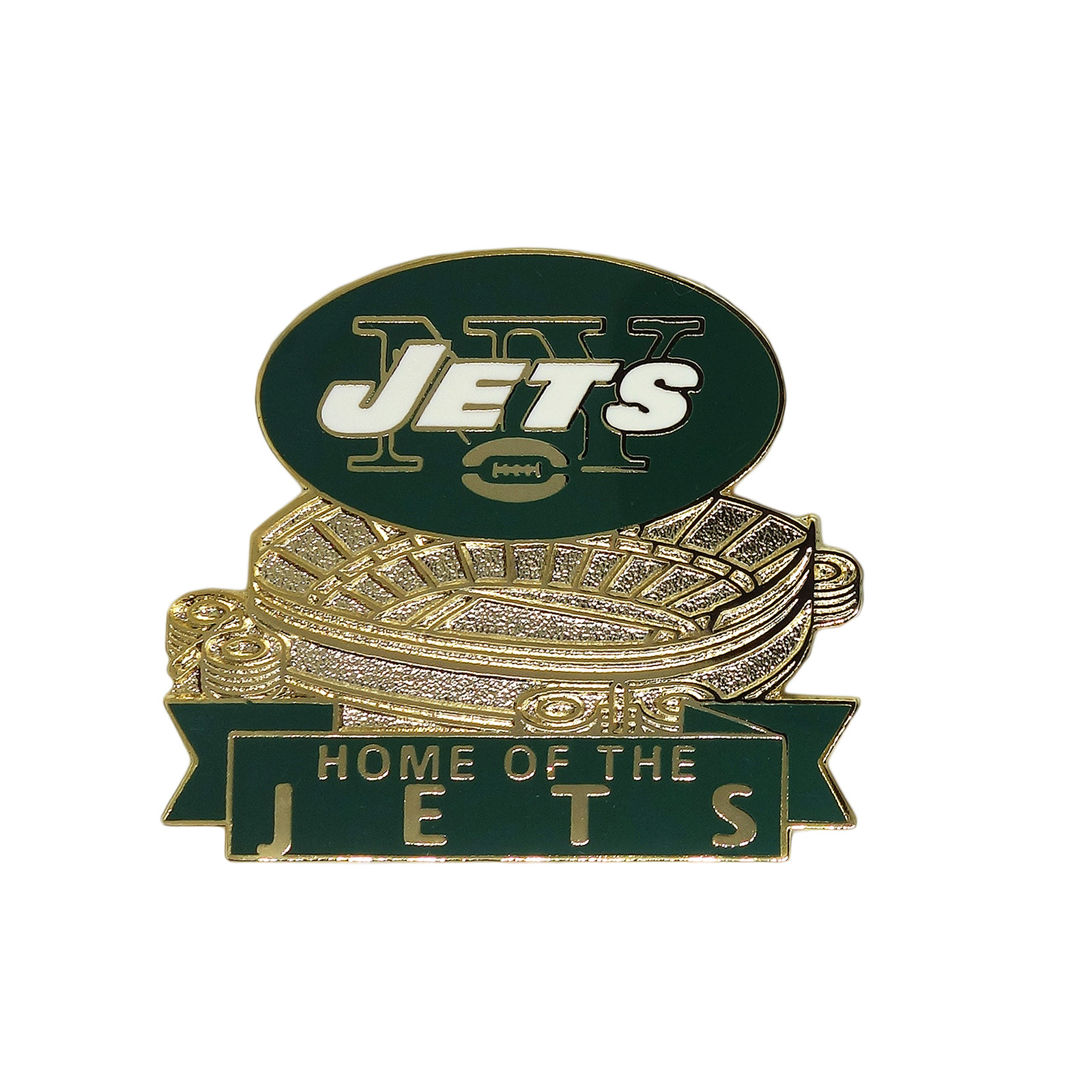 NFL ニューヨーク・ジェッツ ピンズ New York Jets アメフト 留め具付き