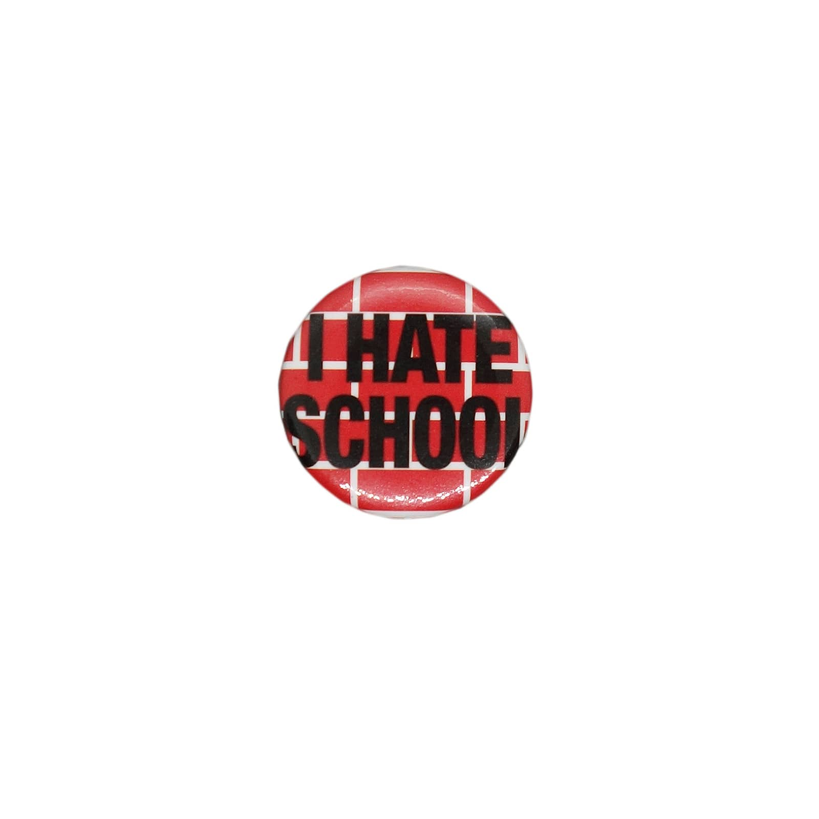 I HATE SCHOOL 缶バッジ バッチ