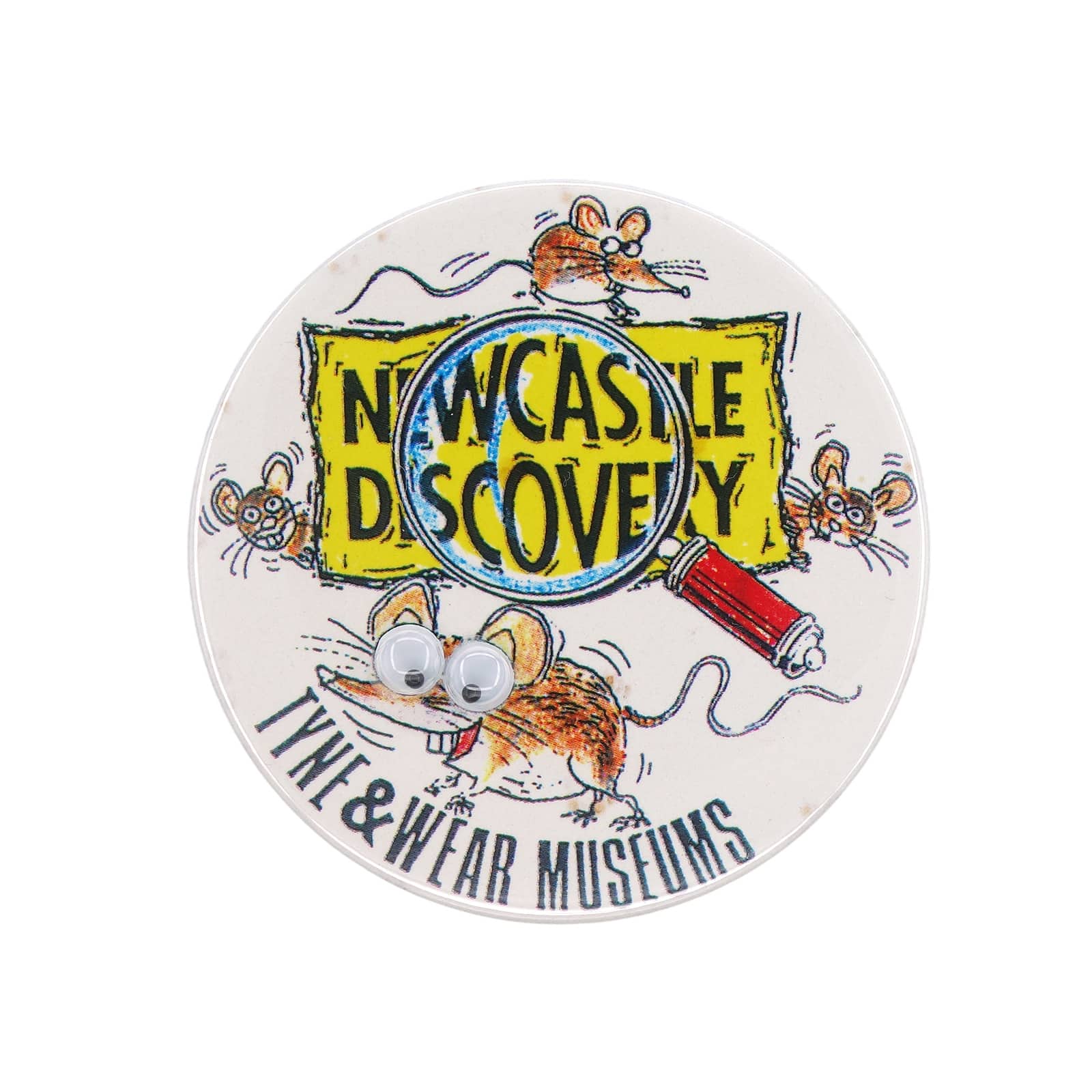 NEWCASTLE DISCOVERY MUSEUM 缶バッジ バッチ