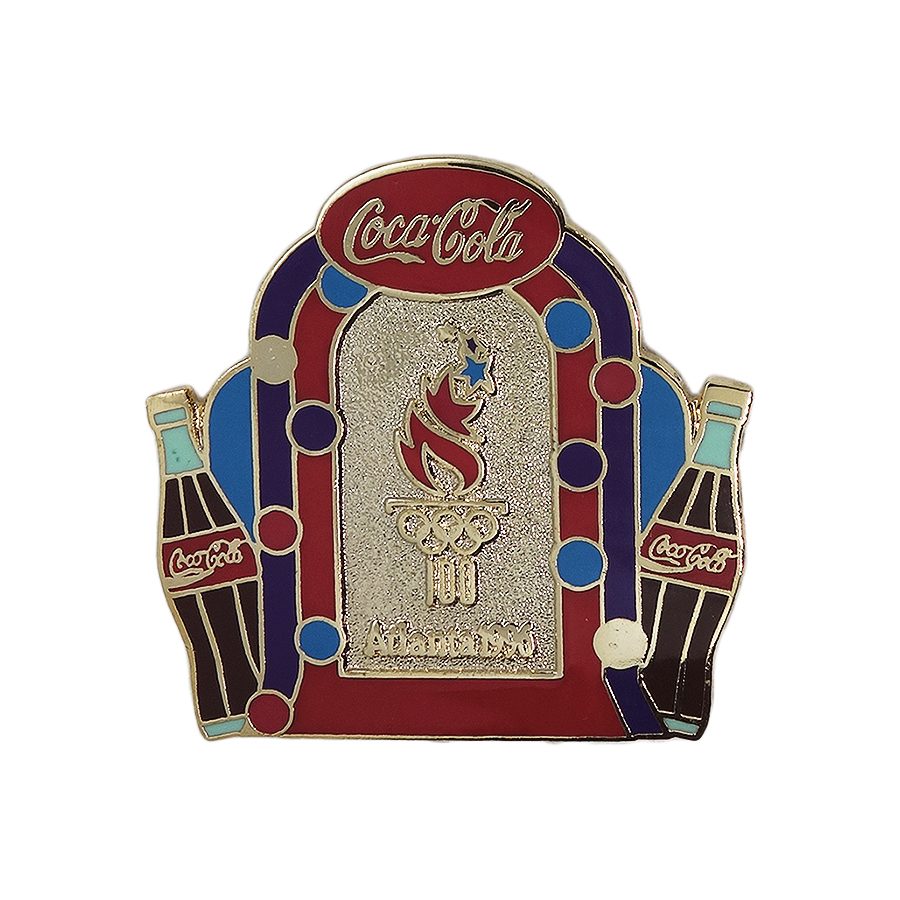 1996年 アトランタオリンピック×コカコーラ ピンズ USA 五輪 Coca Cola