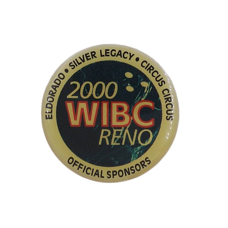 2000 WIBC RENO ボウリング ピンズ 留め具付き