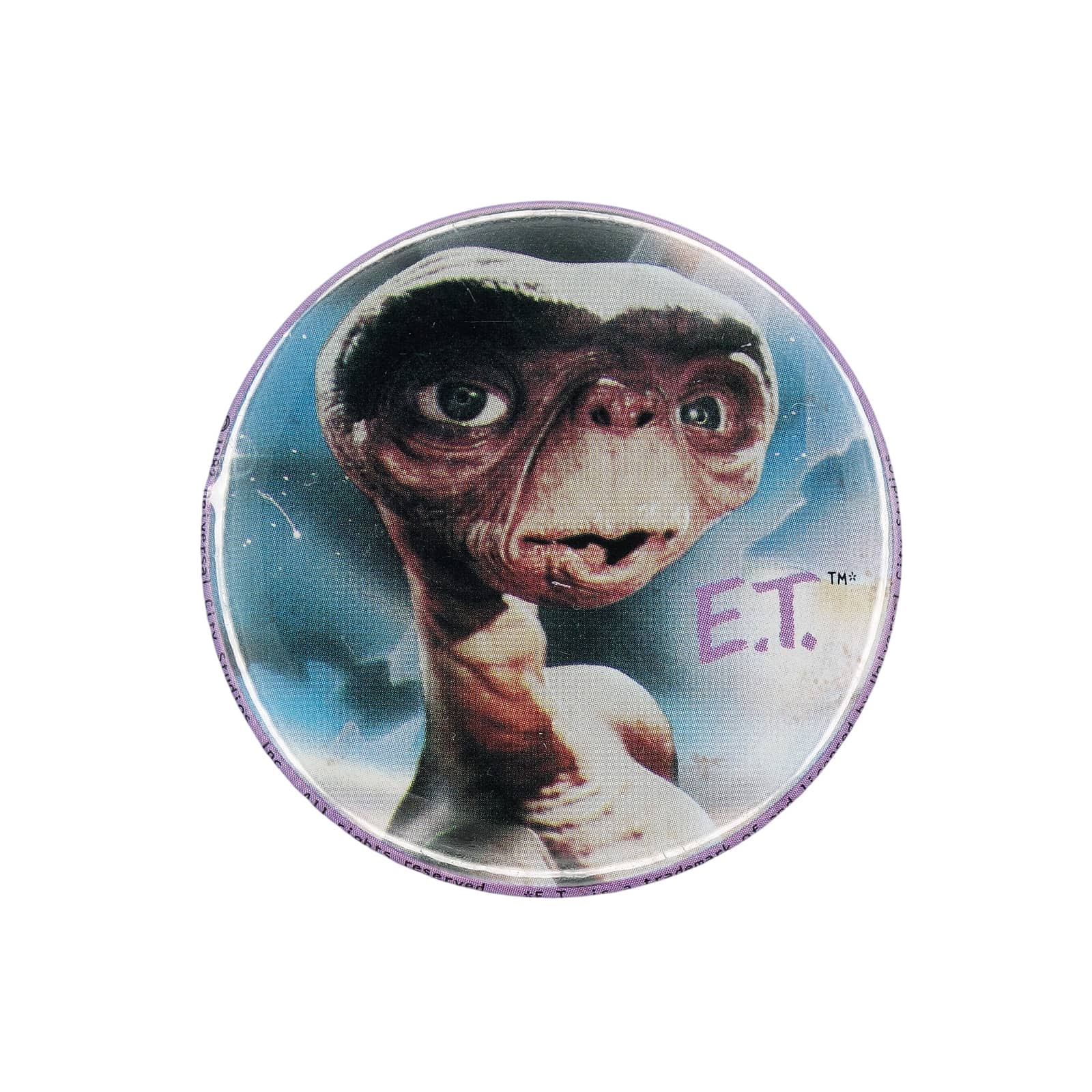 映画 E.T. 缶バッジ バッチ 1982 Universal City Studios, Inc.