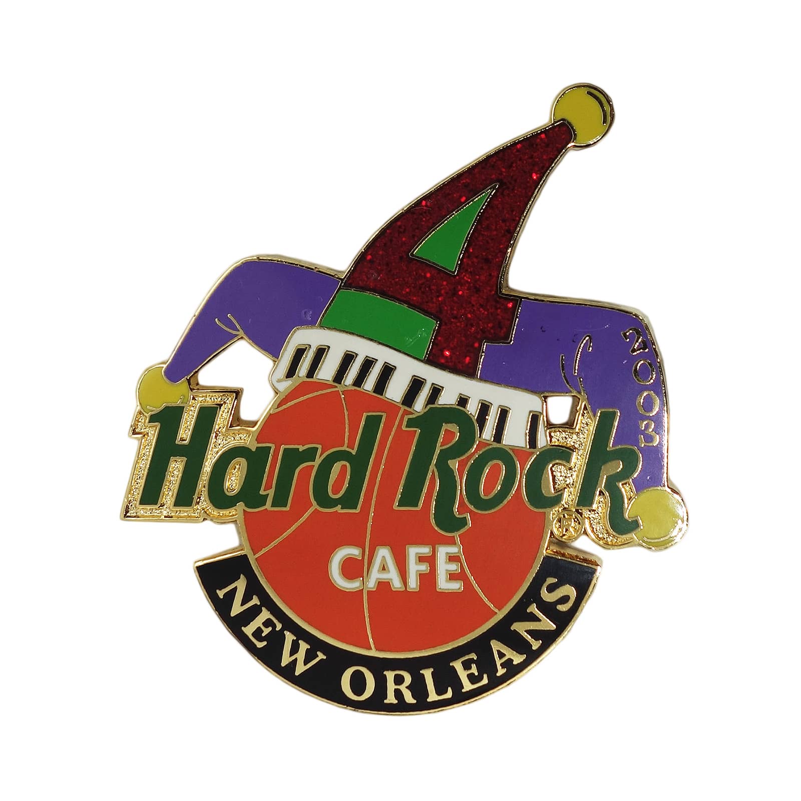Hard Rock CAFE ピンズ ハードロックカフェ NEW ORLEANS バスケットボール