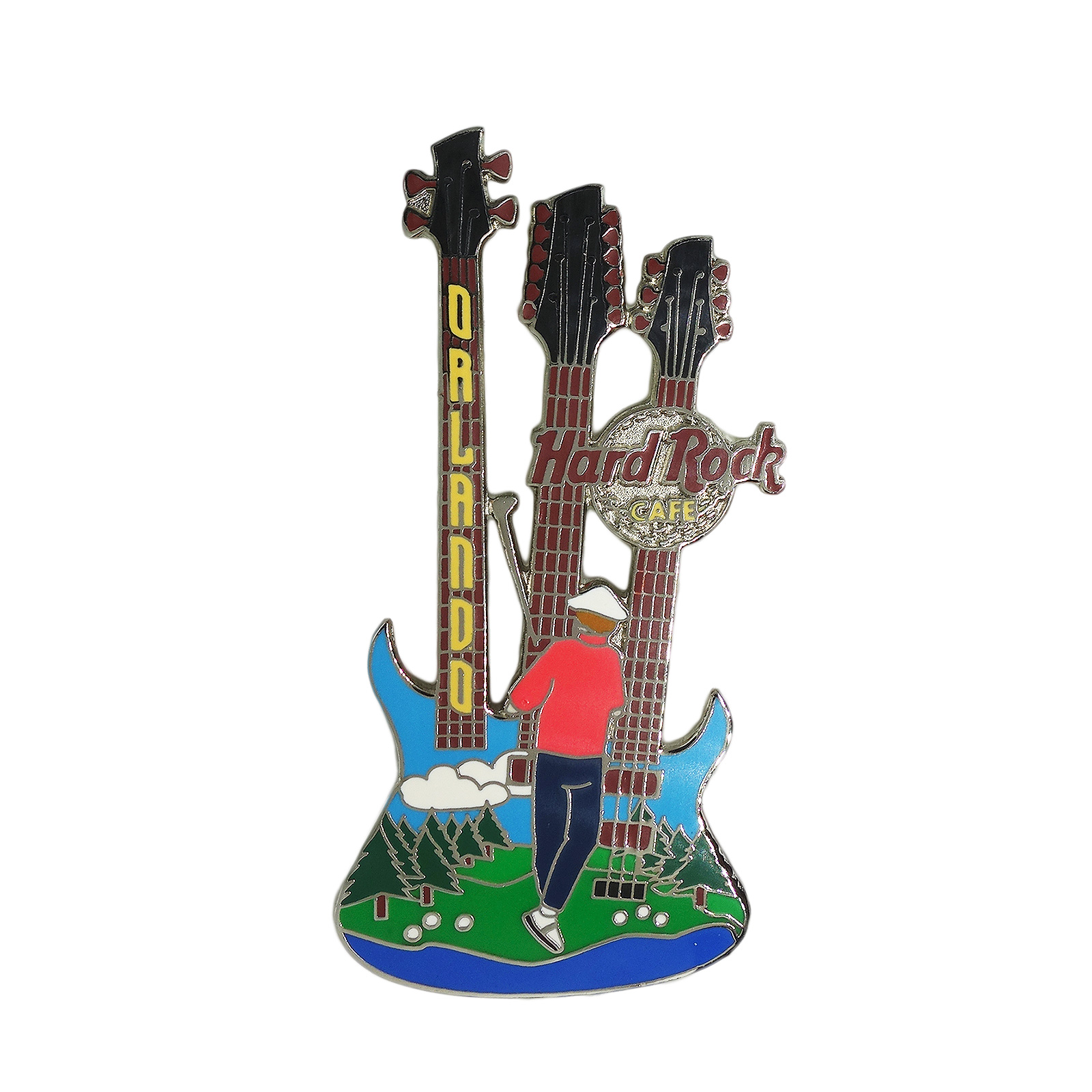 Hard Rock CAFE ゴルフ ギター ピンズ ハードロックカフェ ORLANDO