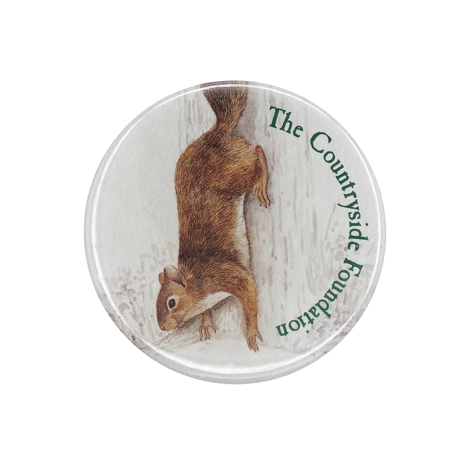 The Countryside Foundation リス 缶バッジ バッチ