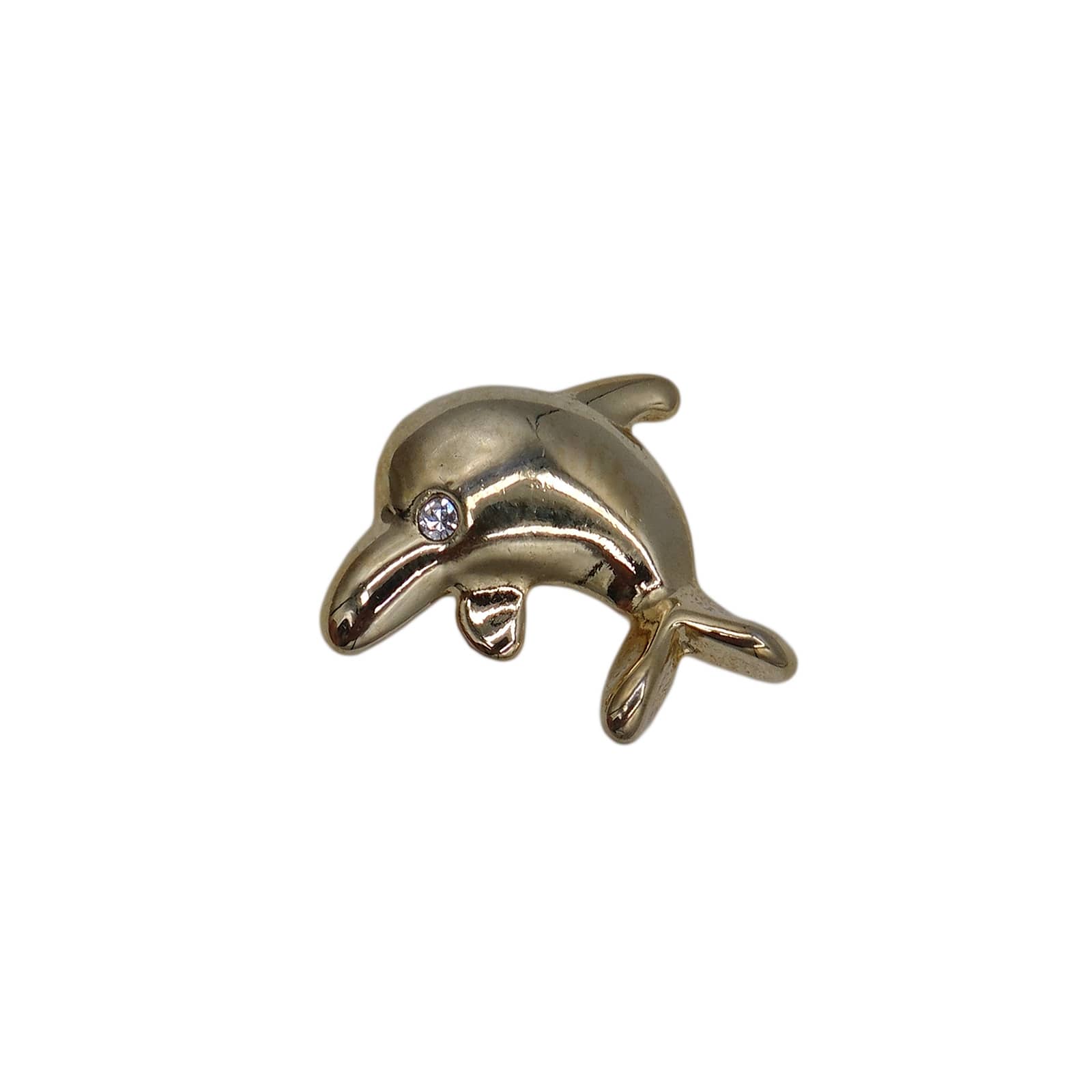 イルカ ピンズ 金色 動物
