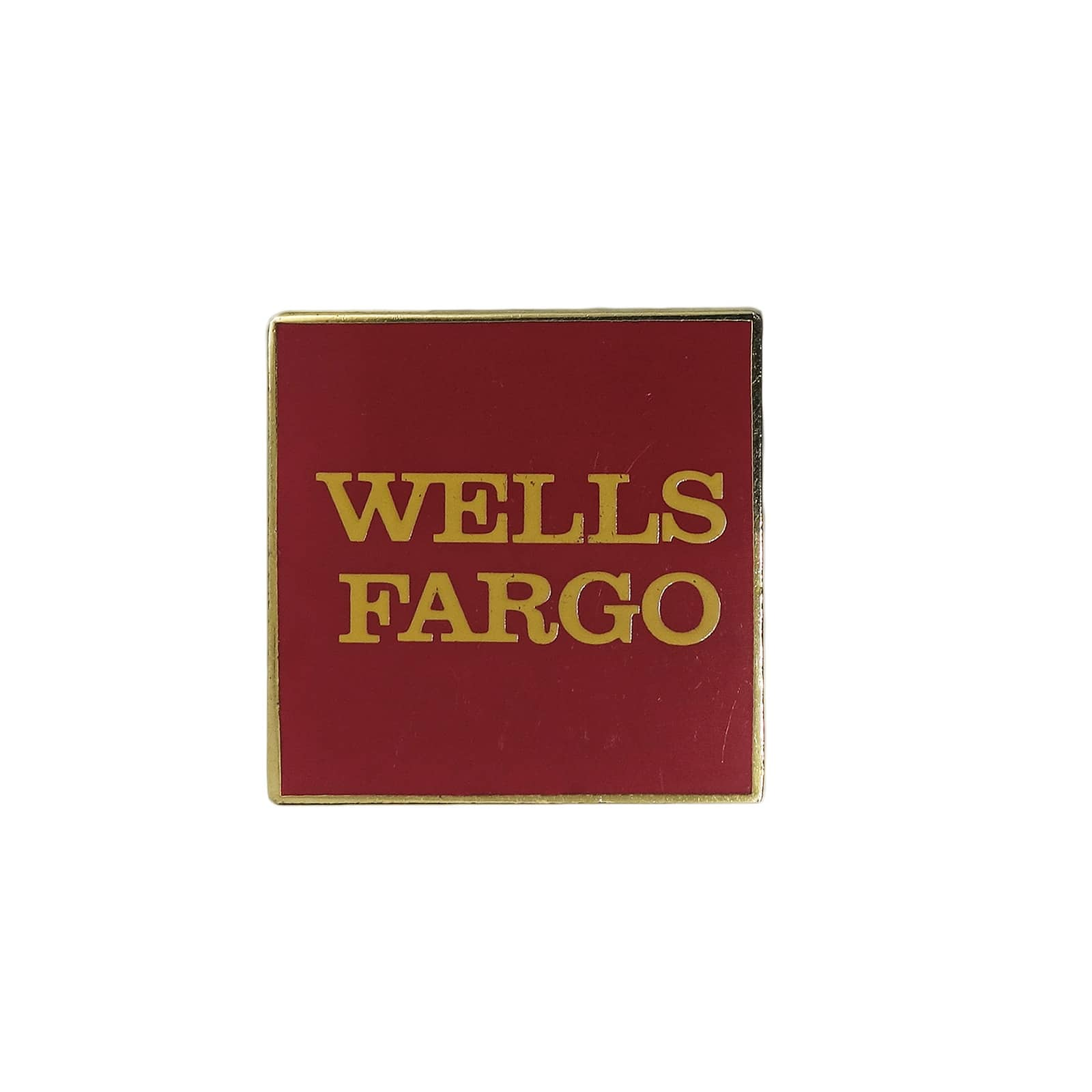 WELLS FARGO ピンズ 金融機関 ウェルズ・ファーゴ 留め具付き