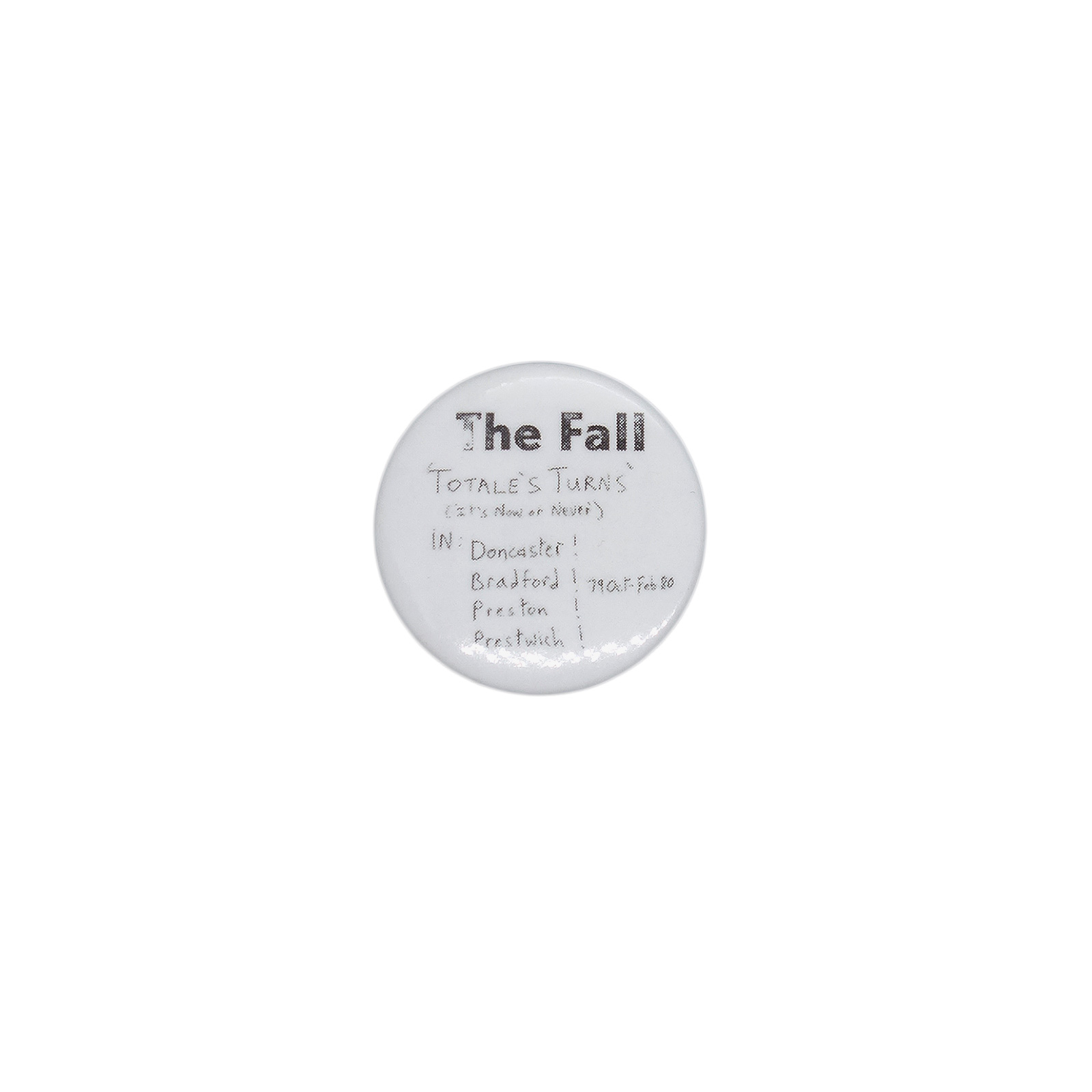 The Fall ザ・フォール 缶バッジ バッチ ロックバンド