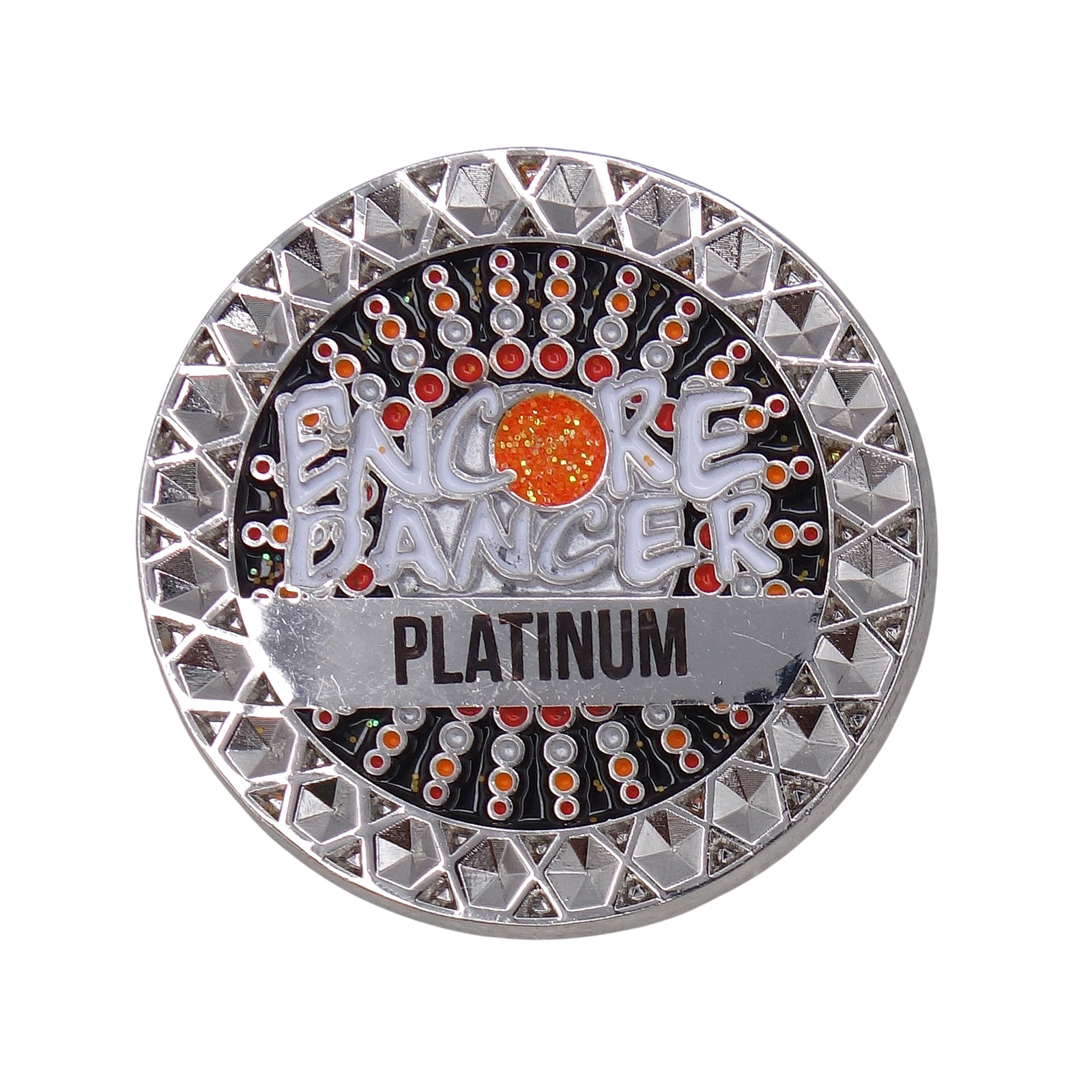 ENCORE DANCER ダンスコンテスト ピンズ PLATINUM