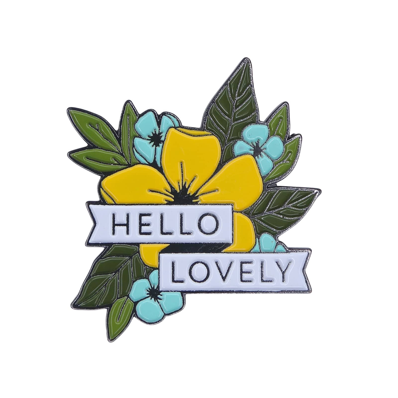 HELLO LOVELY ピンズ 花