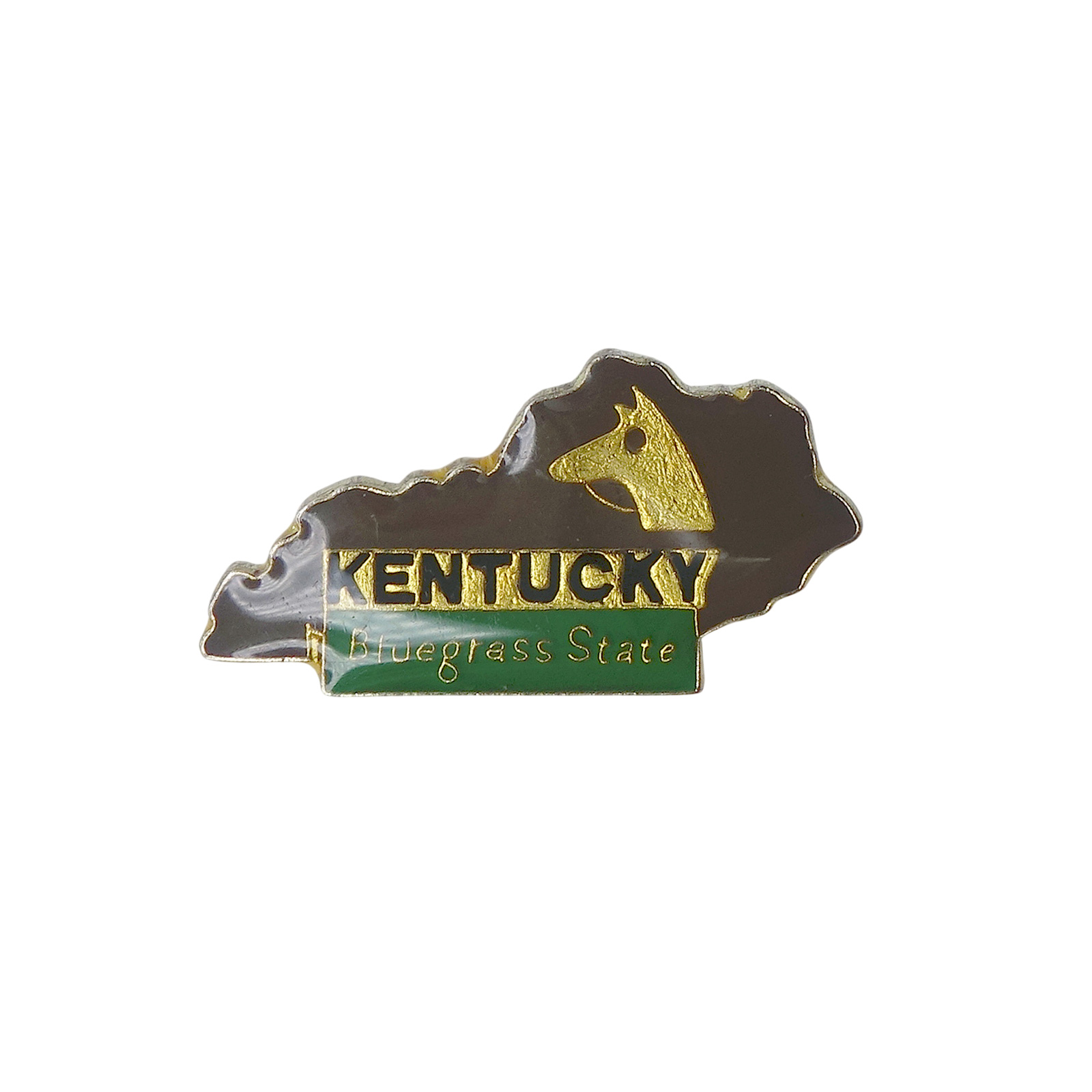 KENTUCKY ケンタッキー州 地図型 ピンズ Bluegrass State