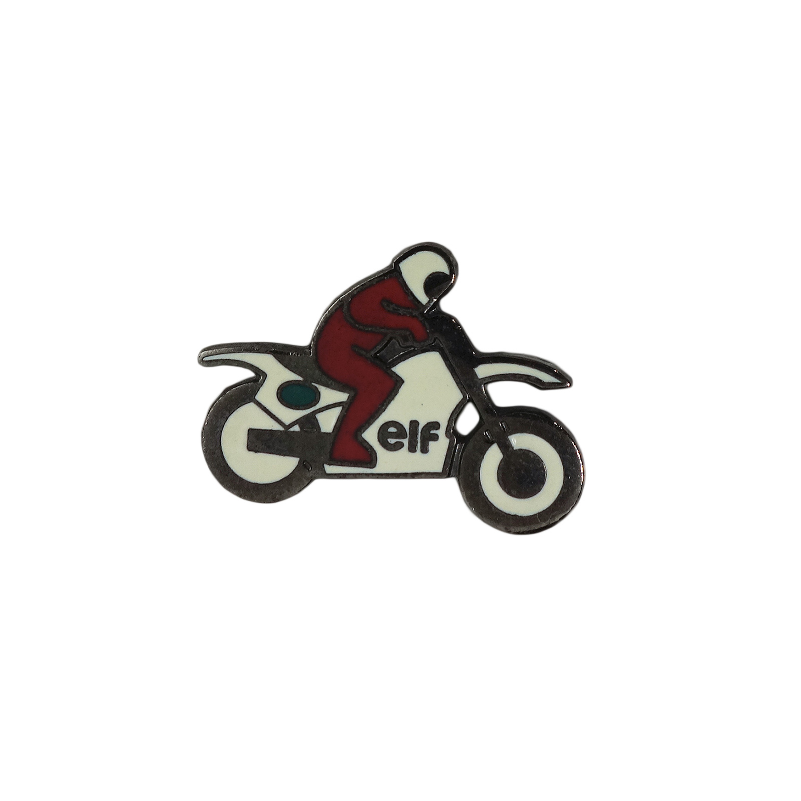 オフロード バイク ピンズ elf オートバイ 留め具付き