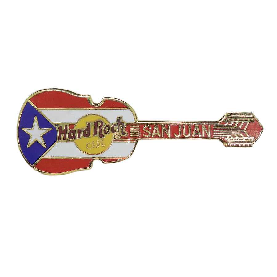 Hard Rock CAFE ギター ブローチ ハードロックカフェ SAN JUAN ピン