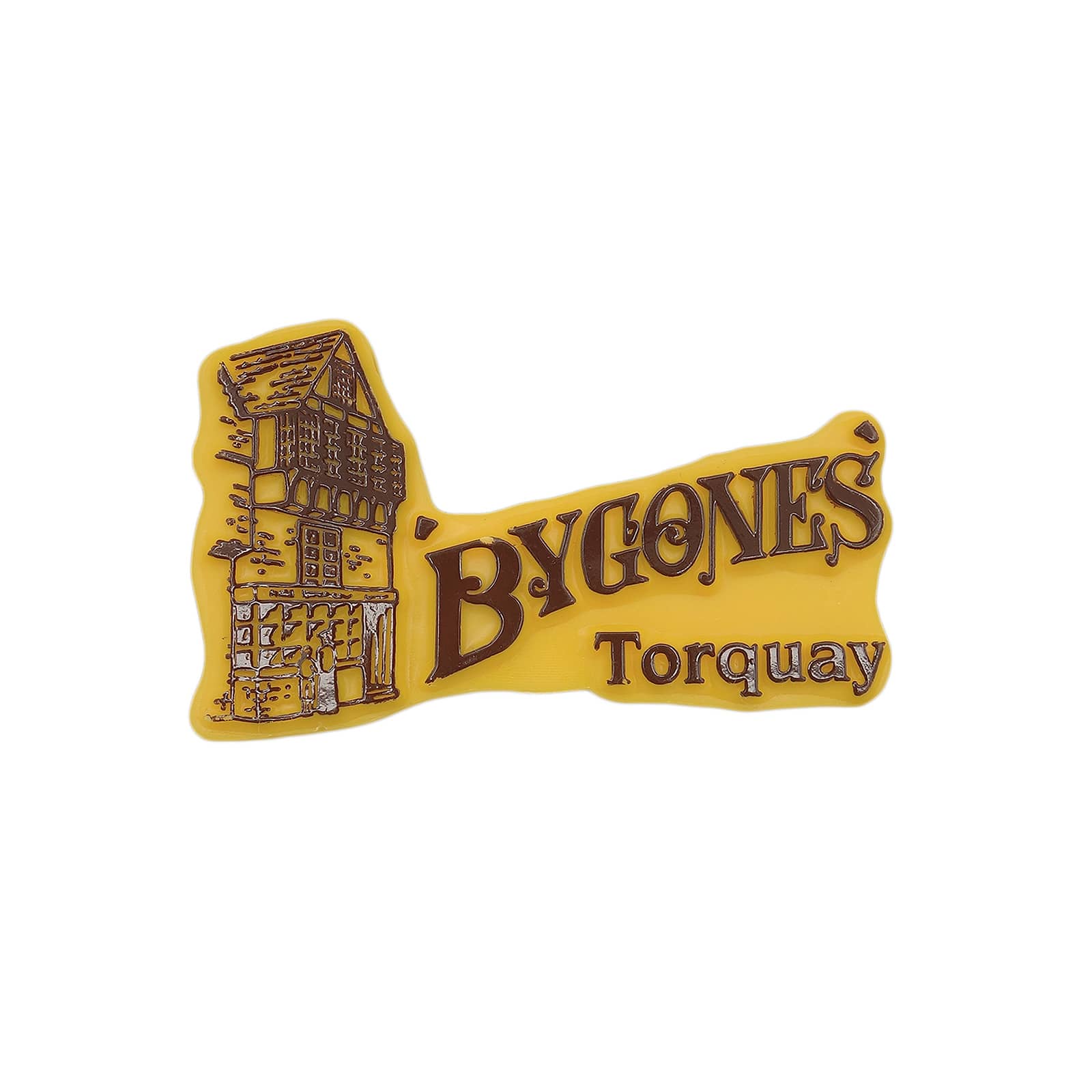BYGONES Torquay プラスチック バッジ バッチ