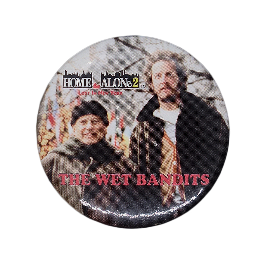 映画 ホーム・アローン2 缶バッジ バッチ THE WET BANDITS 1992