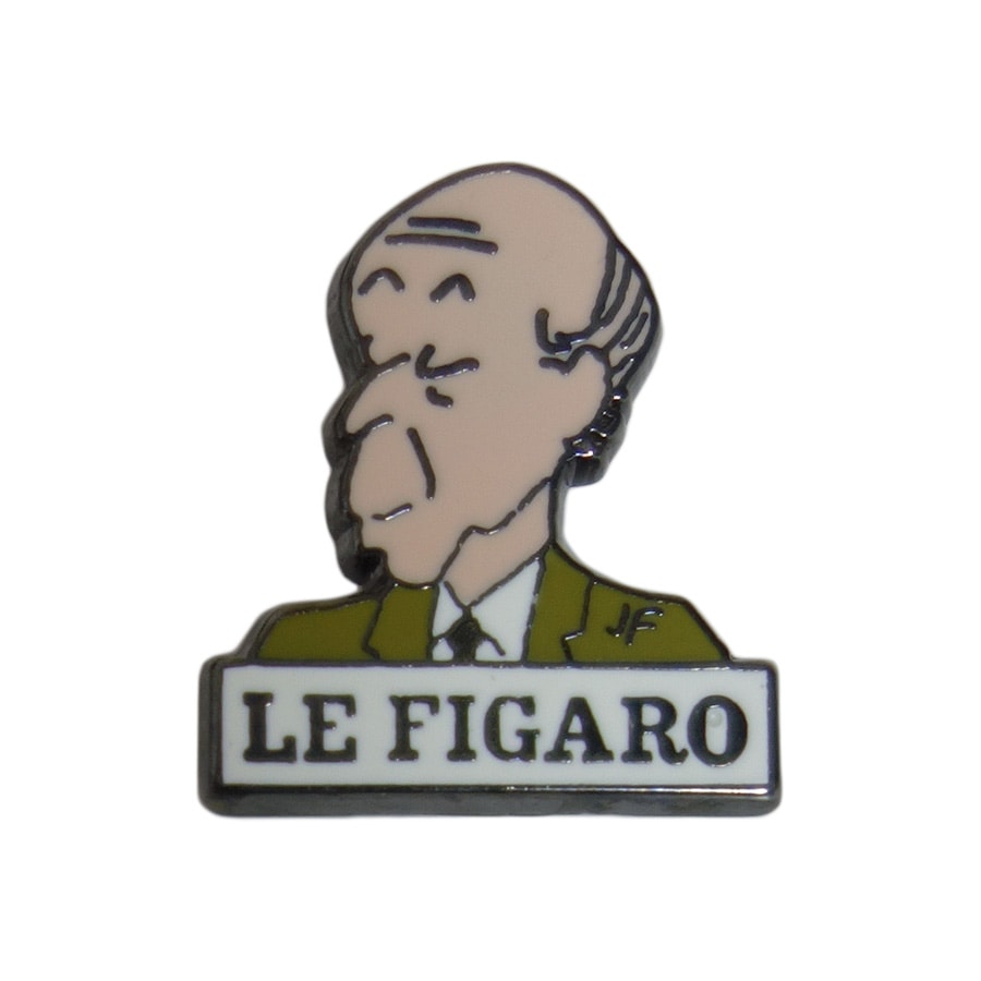 ピンズ LE FIGARO Jacques Faizant 風刺漫画 キャラクター シリーズ 男性