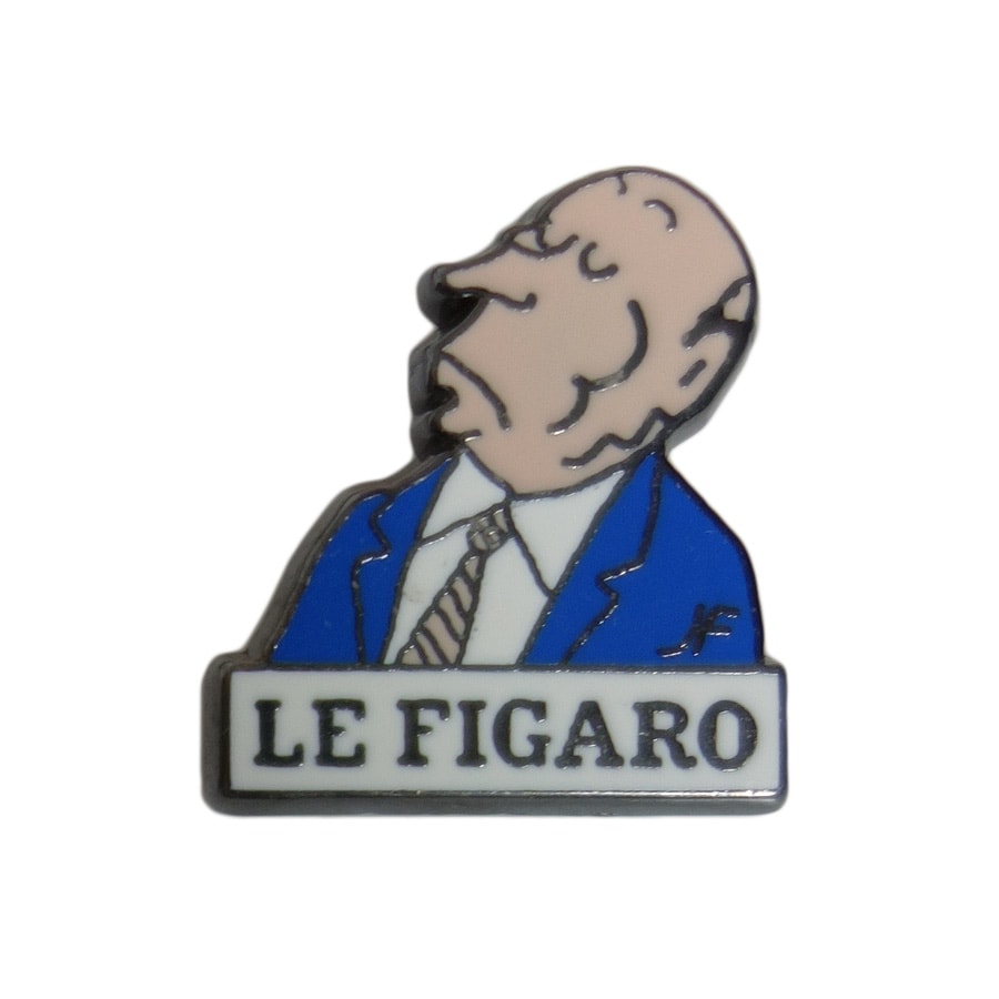 ピンズ LE FIGARO Jacques Faizant 風刺漫画 キャラクター シリーズ 男性